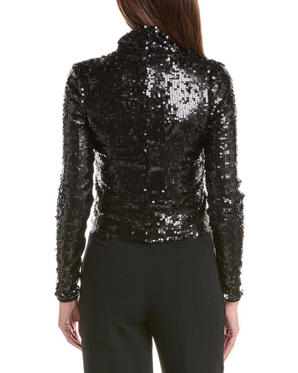 Rag & Bone Black Lucy Sequin Top