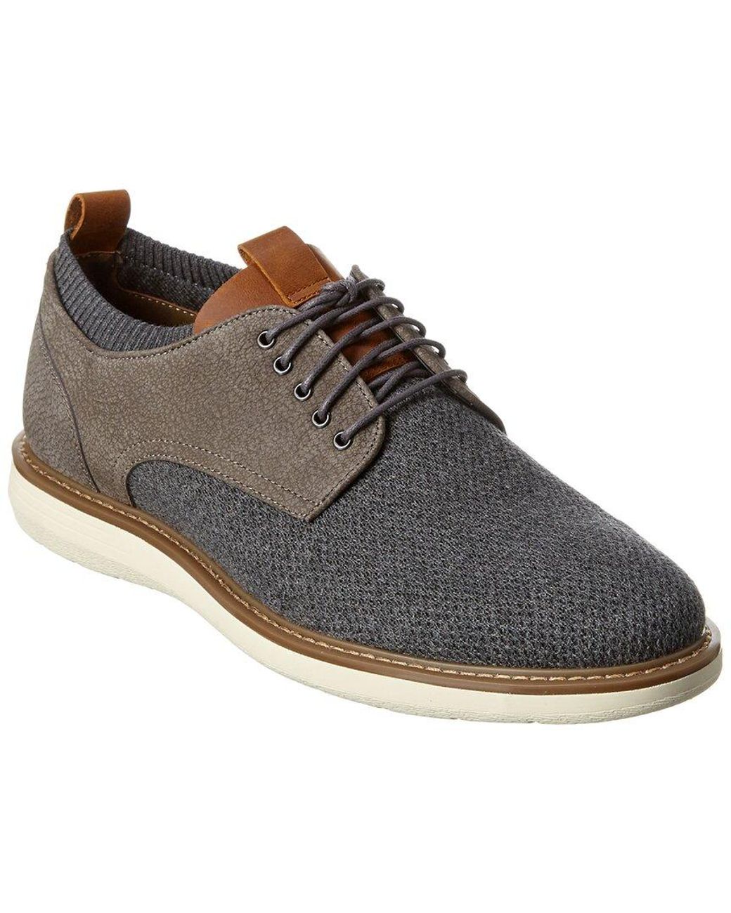 Warfield & Grand Easton Leather Sneakers in Grey (Gray) for Men | Lyst