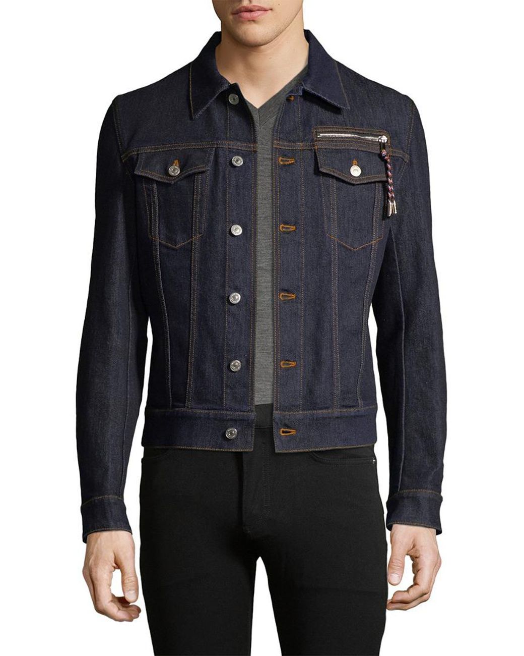 Dior Homme Denim Jean Jacket in Blue for Men | Lyst
