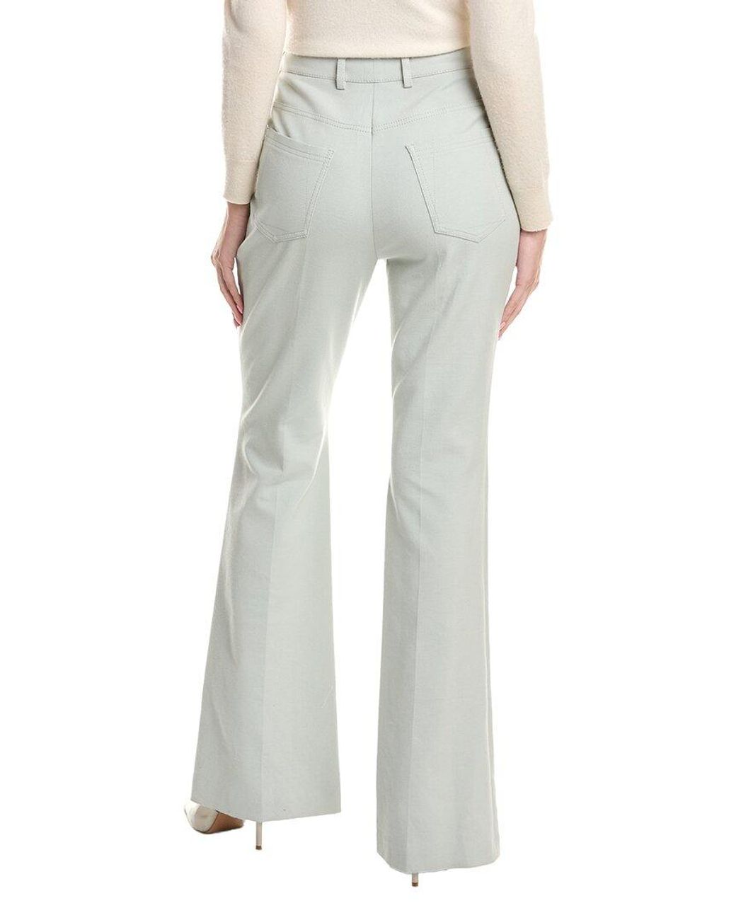 Akris Gray Farid Silk-blend Pant