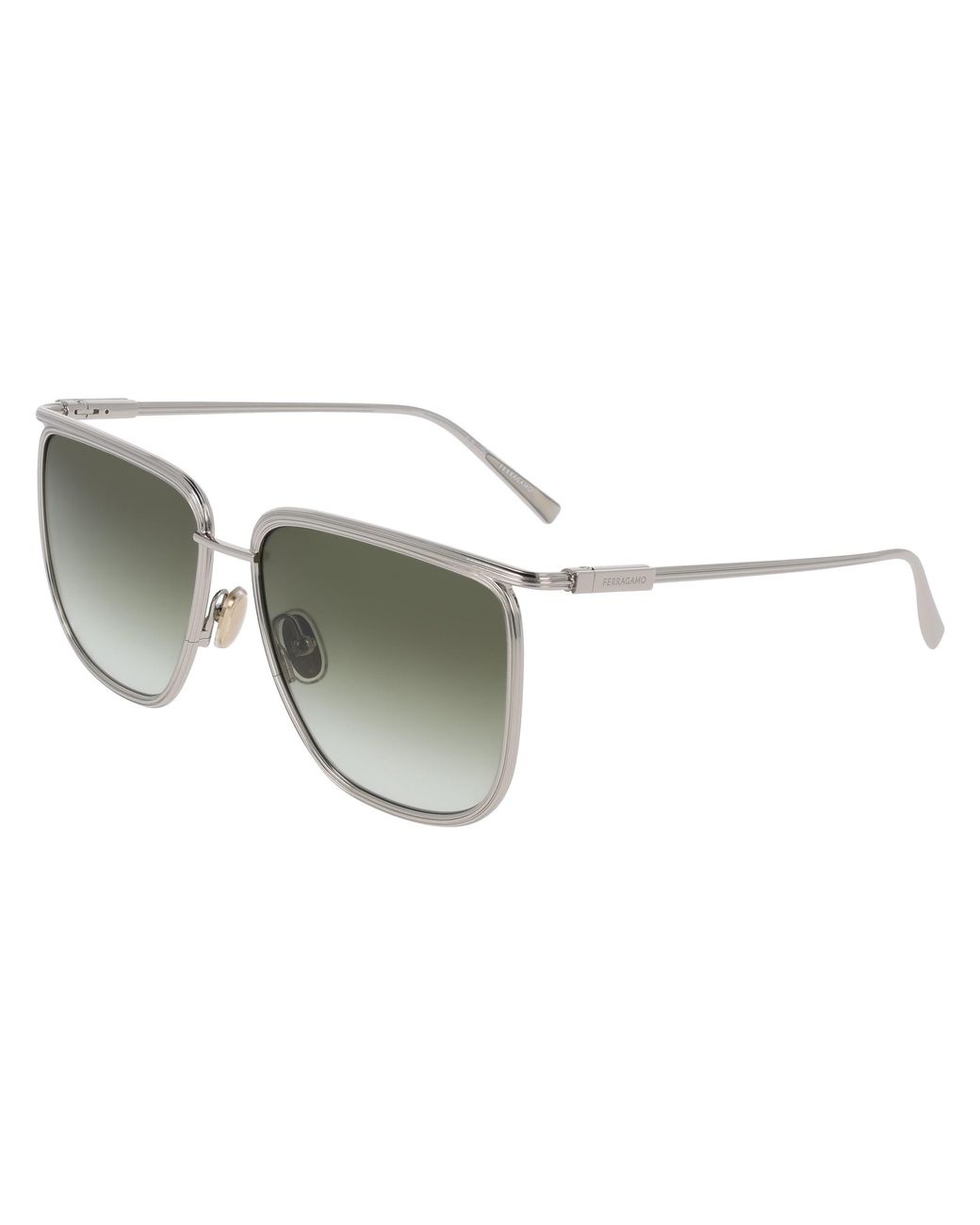 Ferragamo Metallic Prism 58Mm Sunglasses
