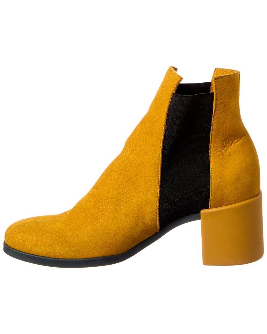 Arche Orange Angaro Leather Bootie