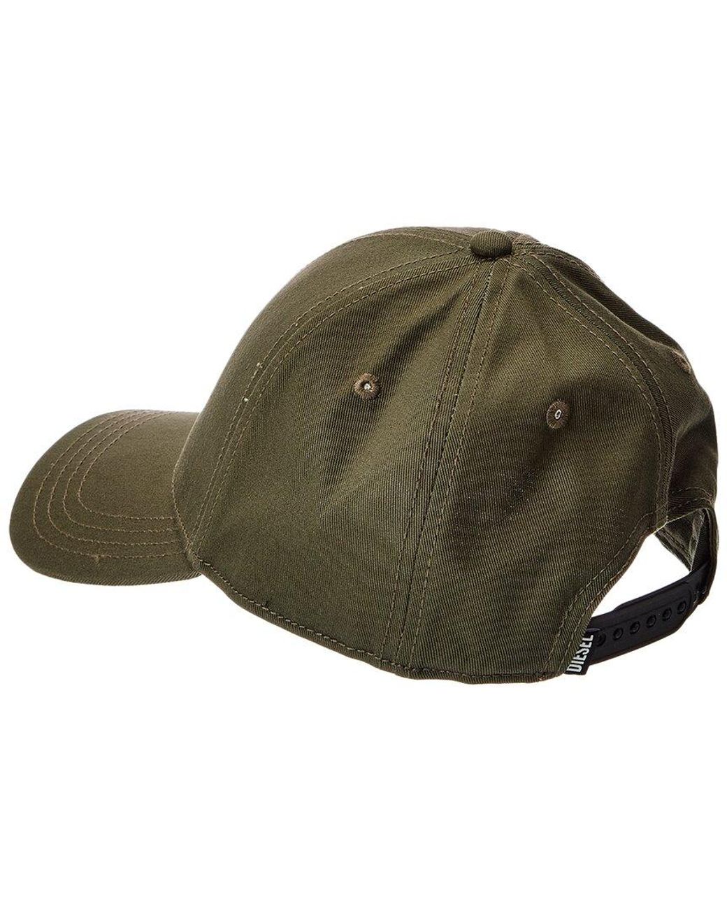 Diesel Olive Green Distressed D Logo Baseball Cap Diesel distressed cap - Gem main image 3