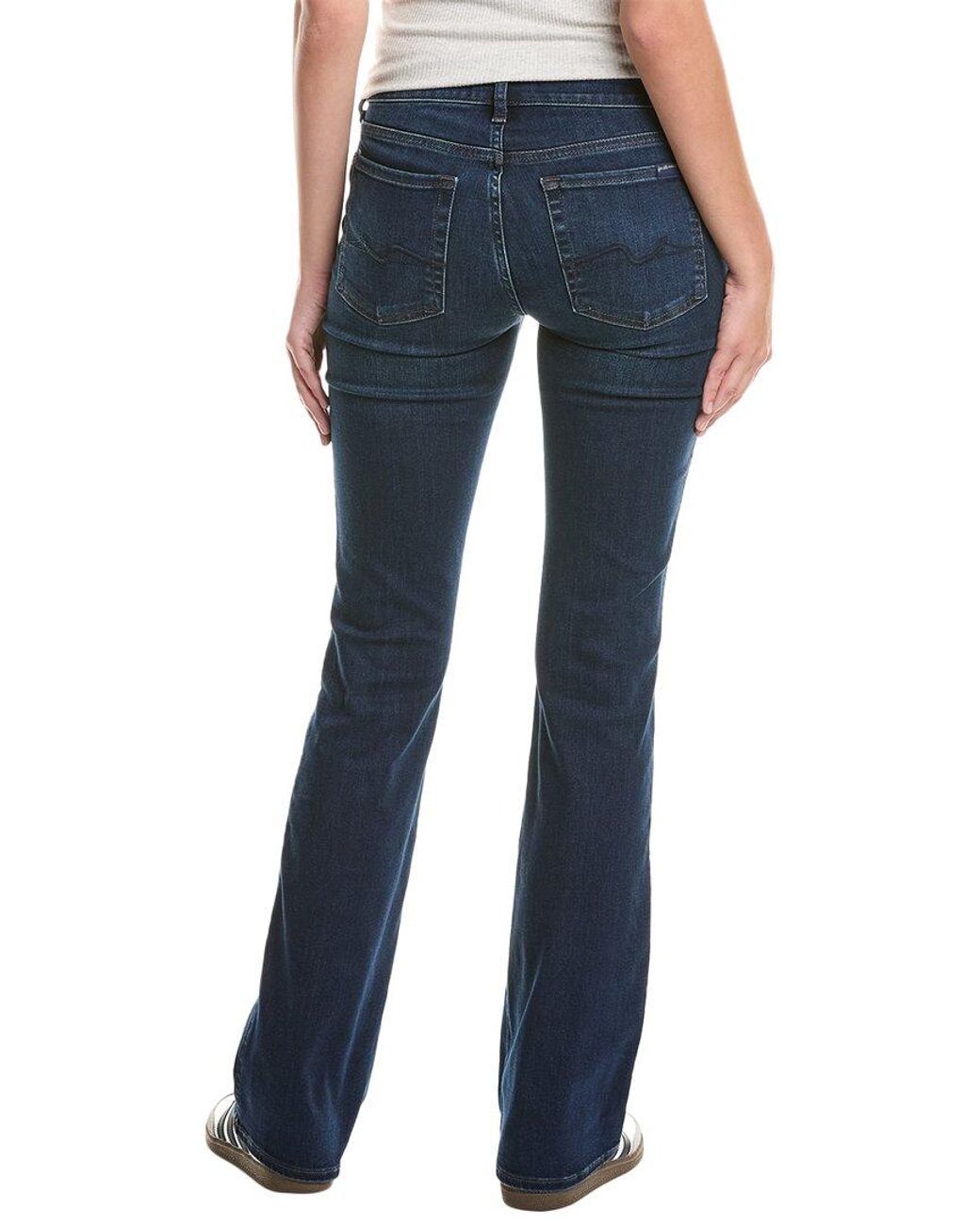 7 For All Mankind Blue Kimmie Tailorless Alexandria Bootcut Jean