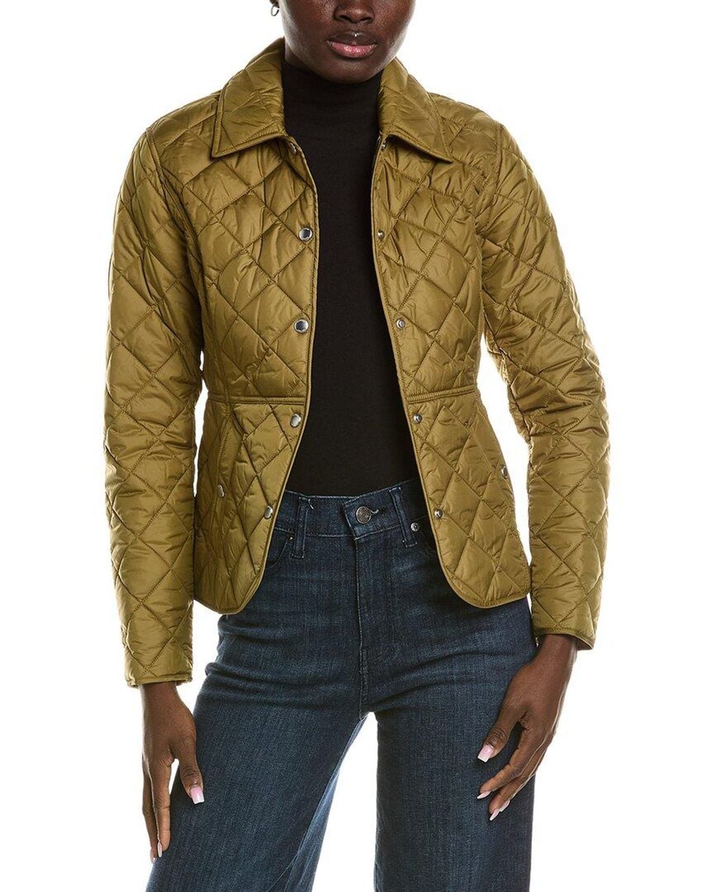 Burberry Cawthorne Jacket in Green | Lyst