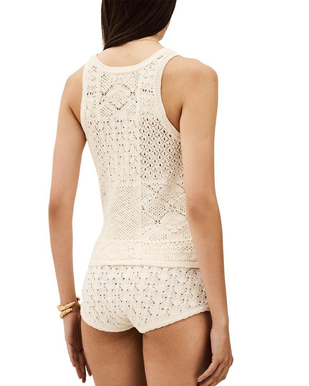 Ba&sh White Simmie Top