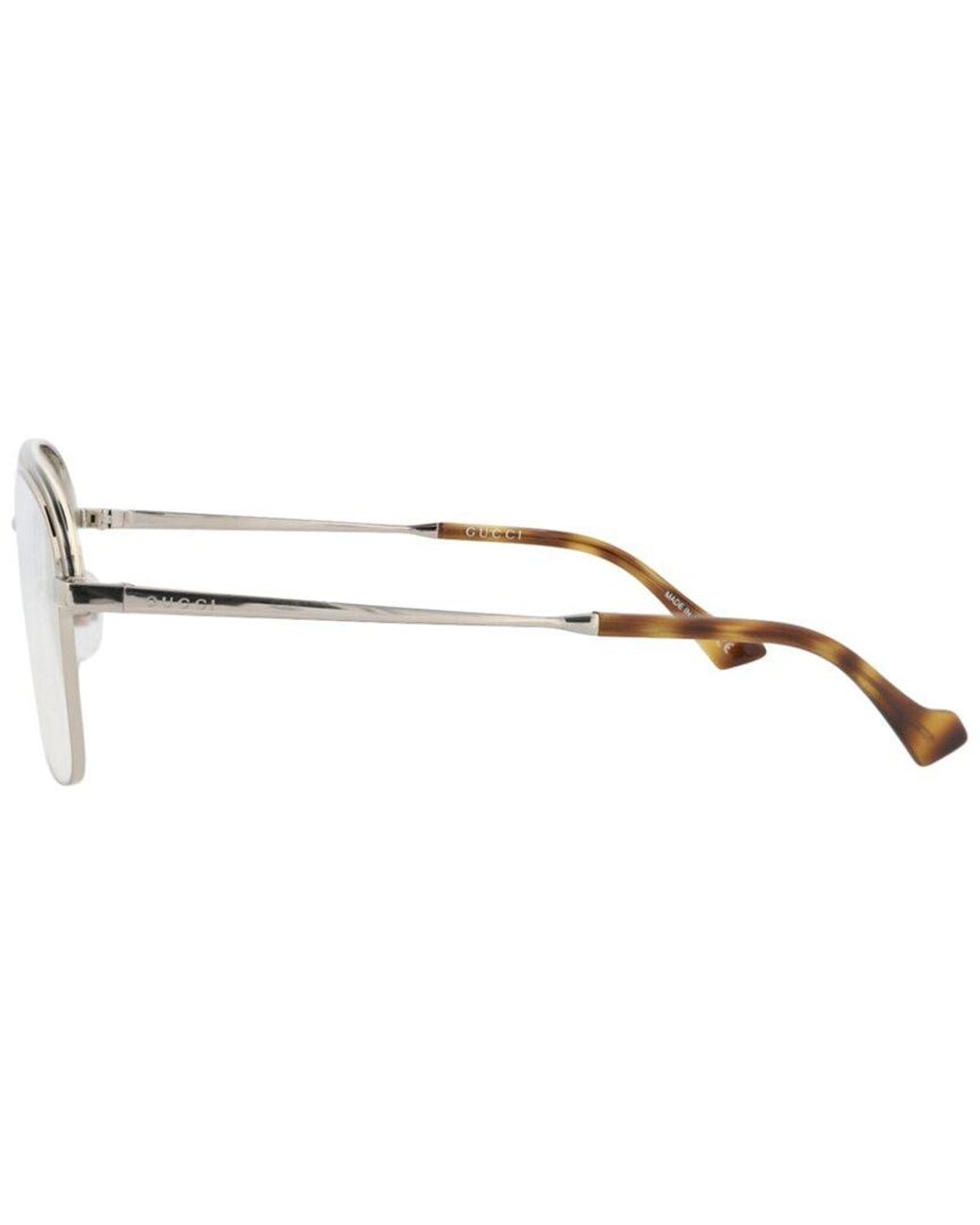Gucci Gg1103O 56Mm Optical Frames in Metallic for Men | Lyst