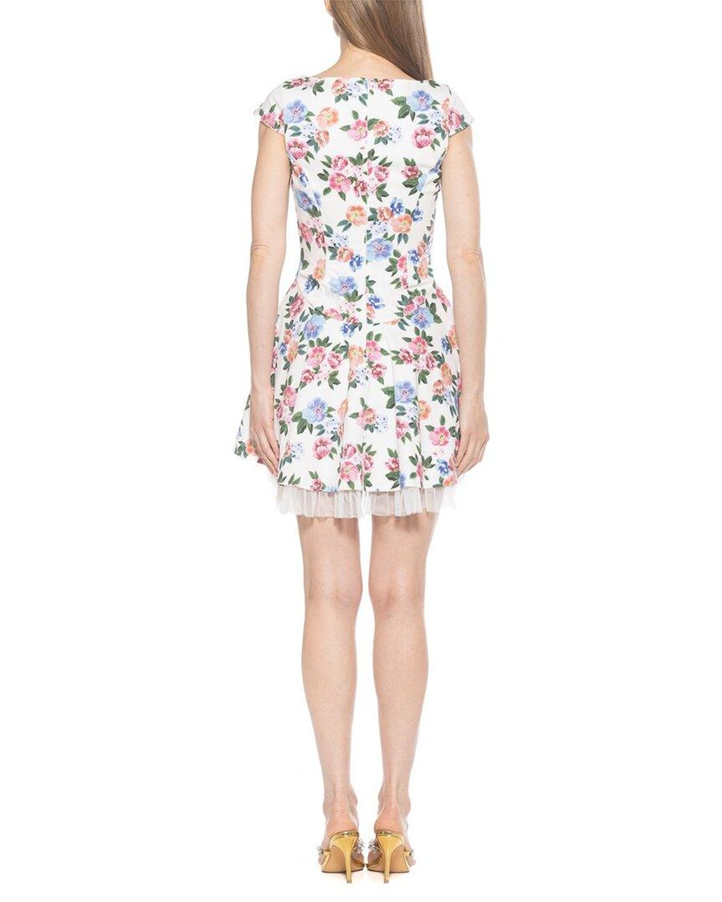 Alexia Admor White Aleena Mini Dress