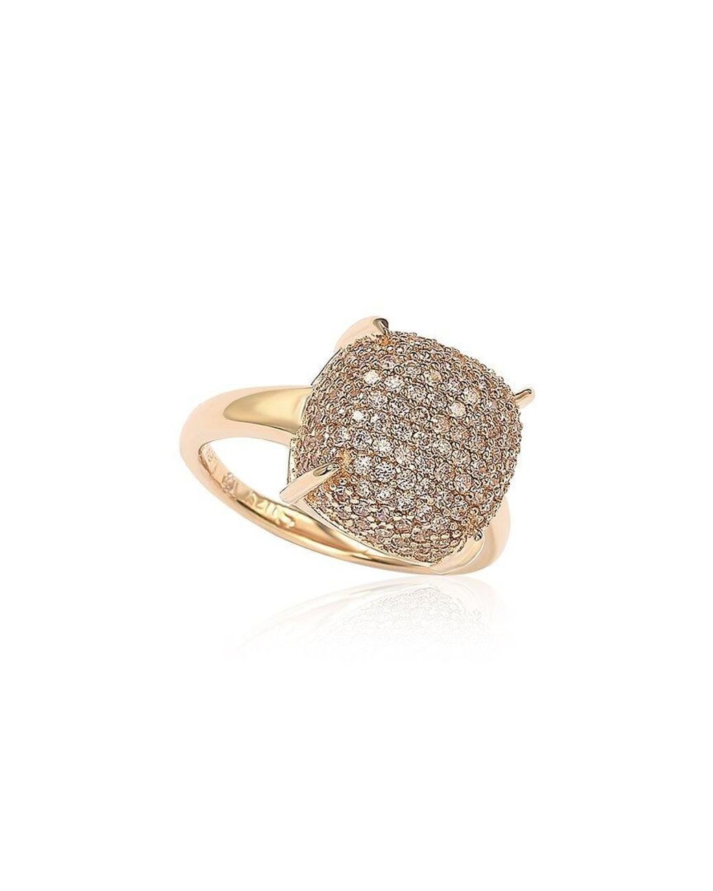 Suzy Levian CZ Jewelry White Suzy Levian Silver Cz Ring