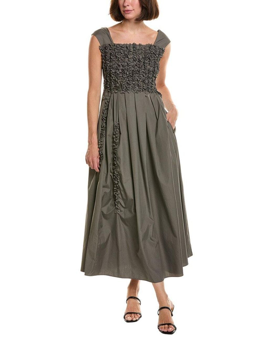 Max Mara Green Licia Dress