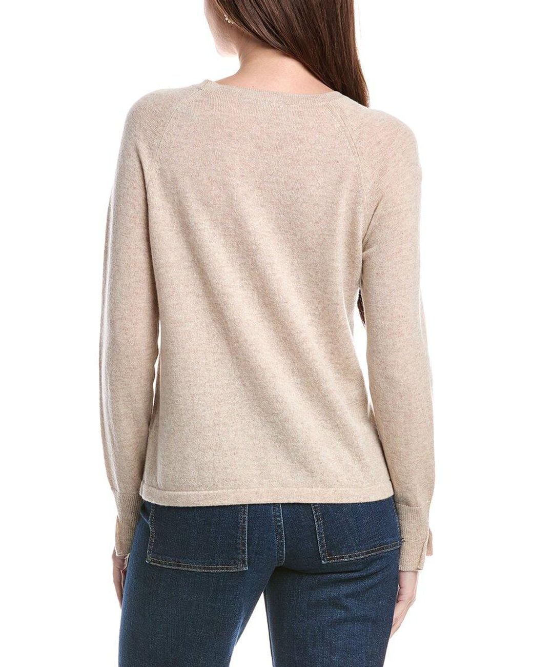 J.McLaughlin Natural Zo Cashmere Sweater