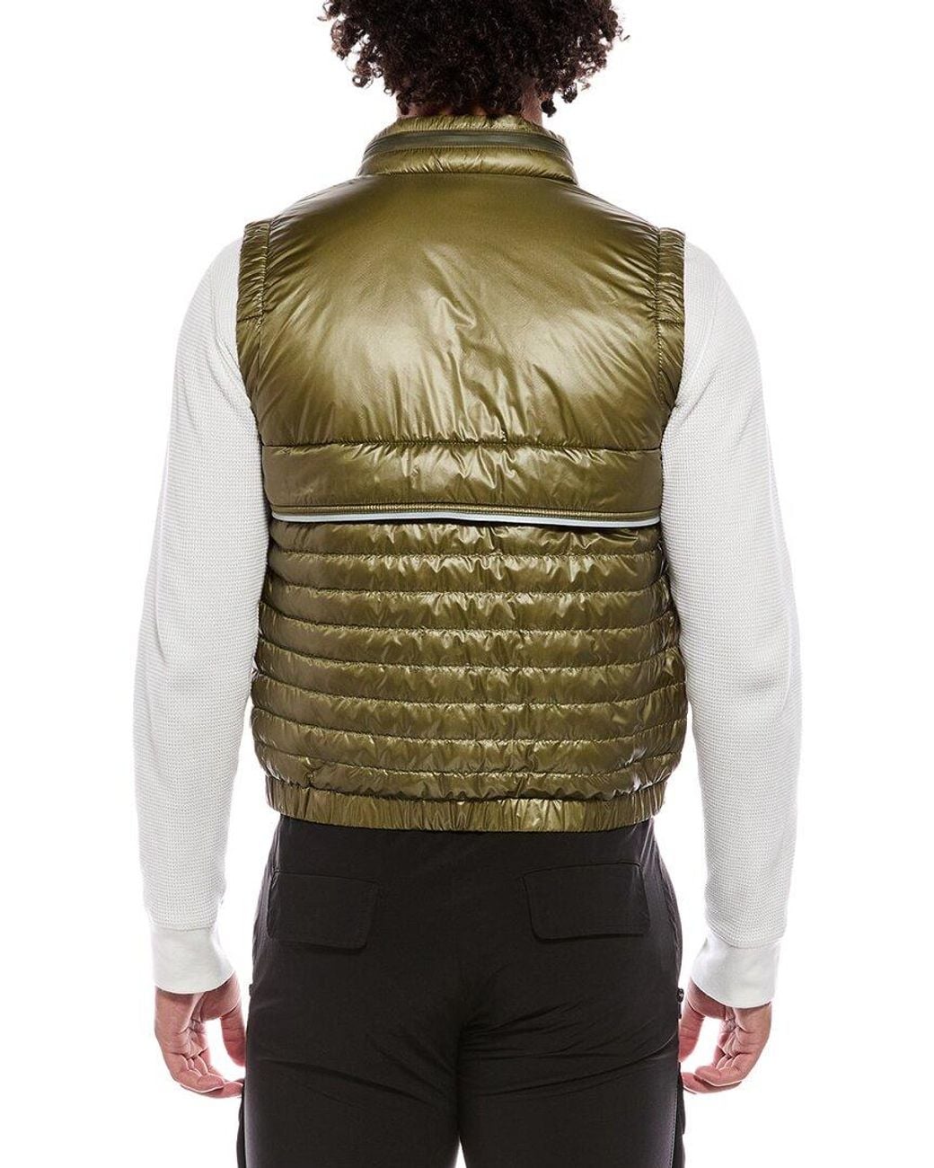 Moncler Green Gumiane Vest for men