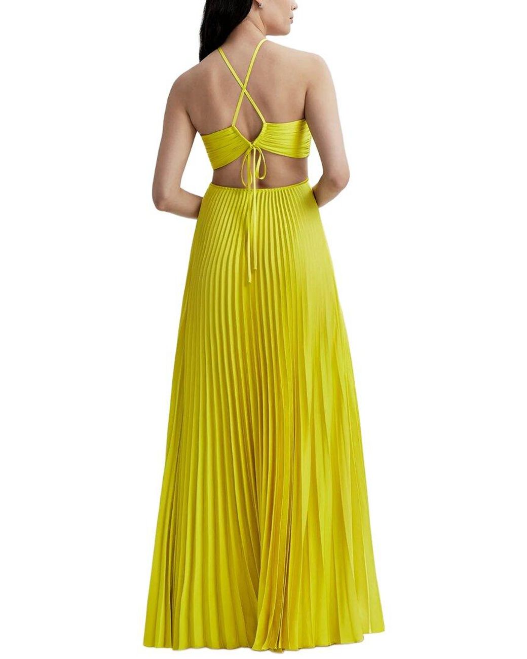 A.L.C. Yellow Moira Dress