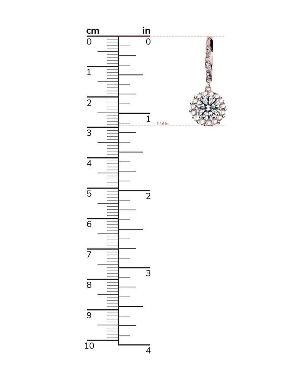 Genevive Jewelry Metallic Dnu Silver Gemstone Drop Earring