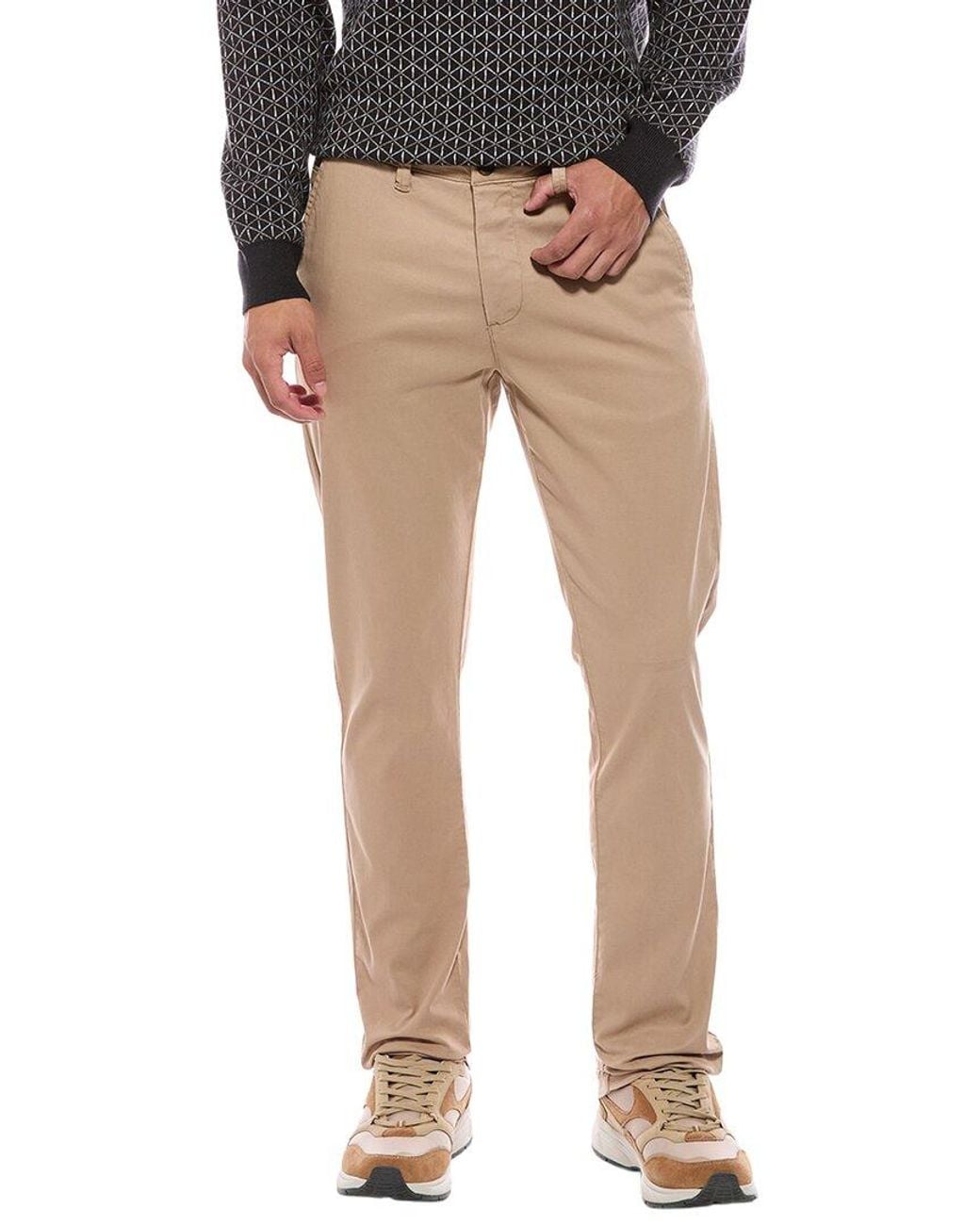 Vintage 1946 Natural Garment Dyed Twill Pant for men