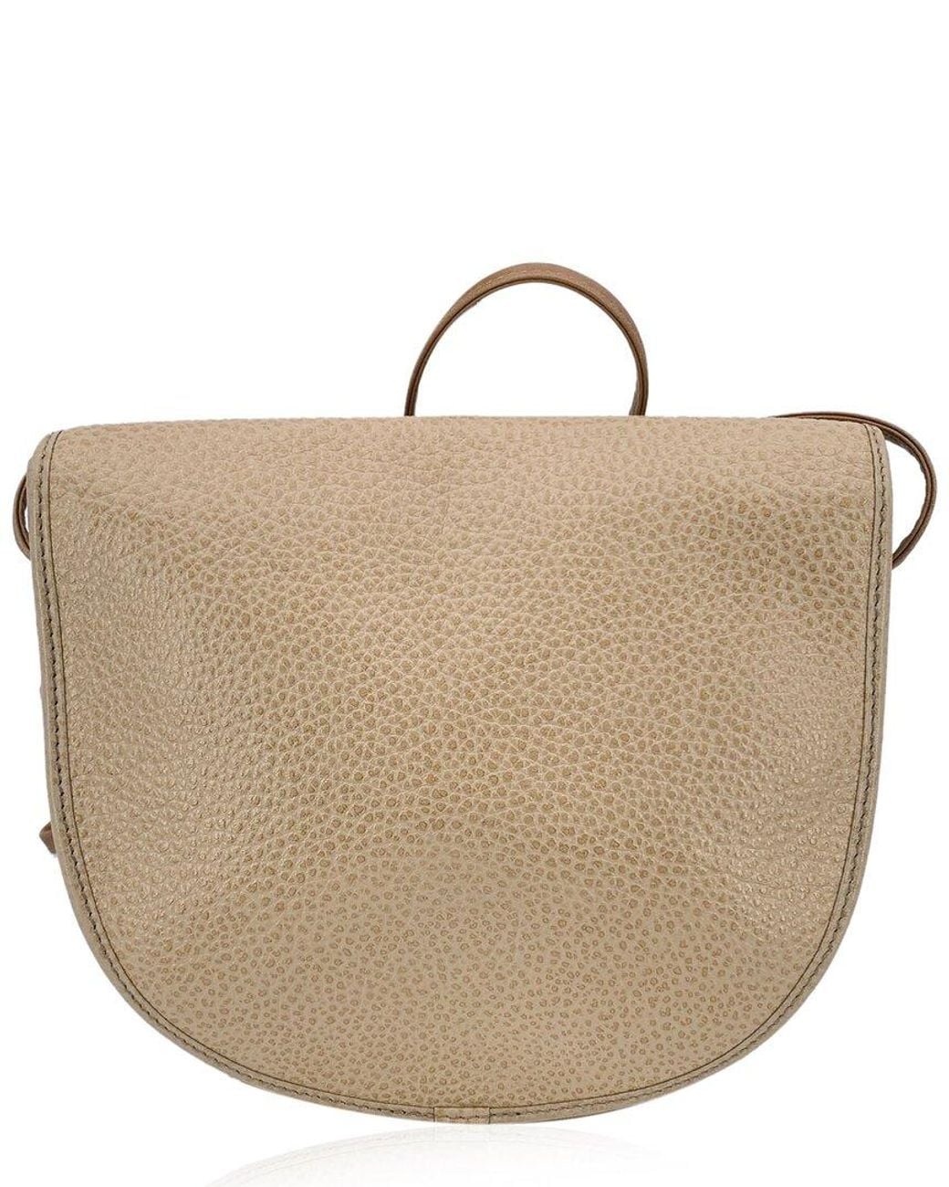 Dior Natural Leather Crossbody Flap Bag (Authentic Pre-Loved)