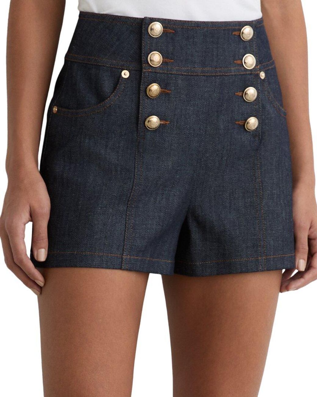 Reiss Blue Skylar Short