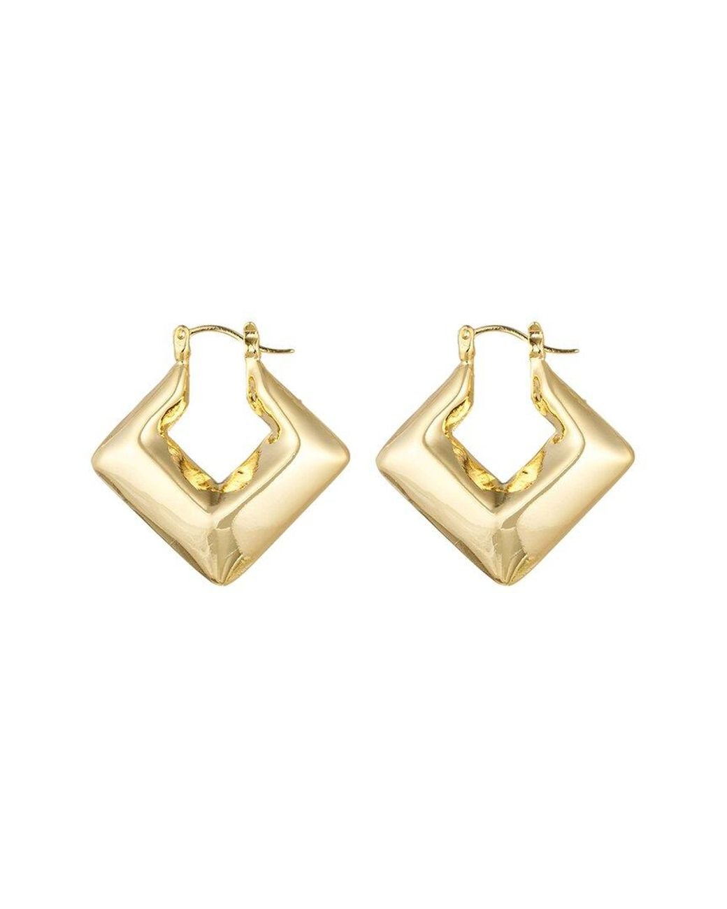 Eye Candy LA Metallic Yasmin Drop Earrings
