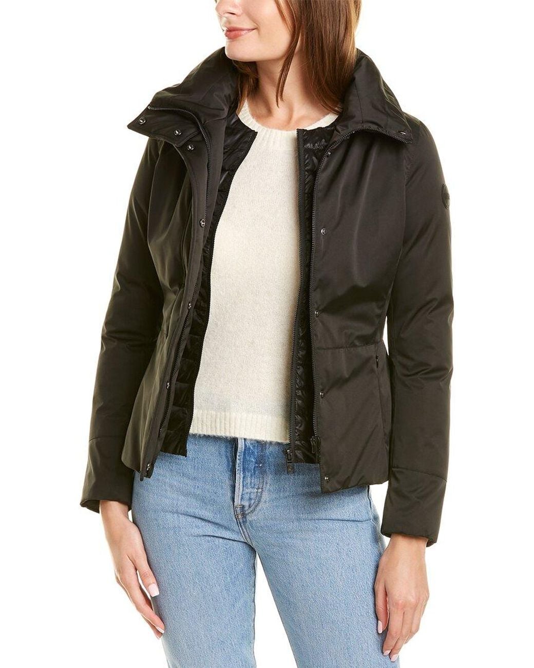 Colmar Black Parka Jacket