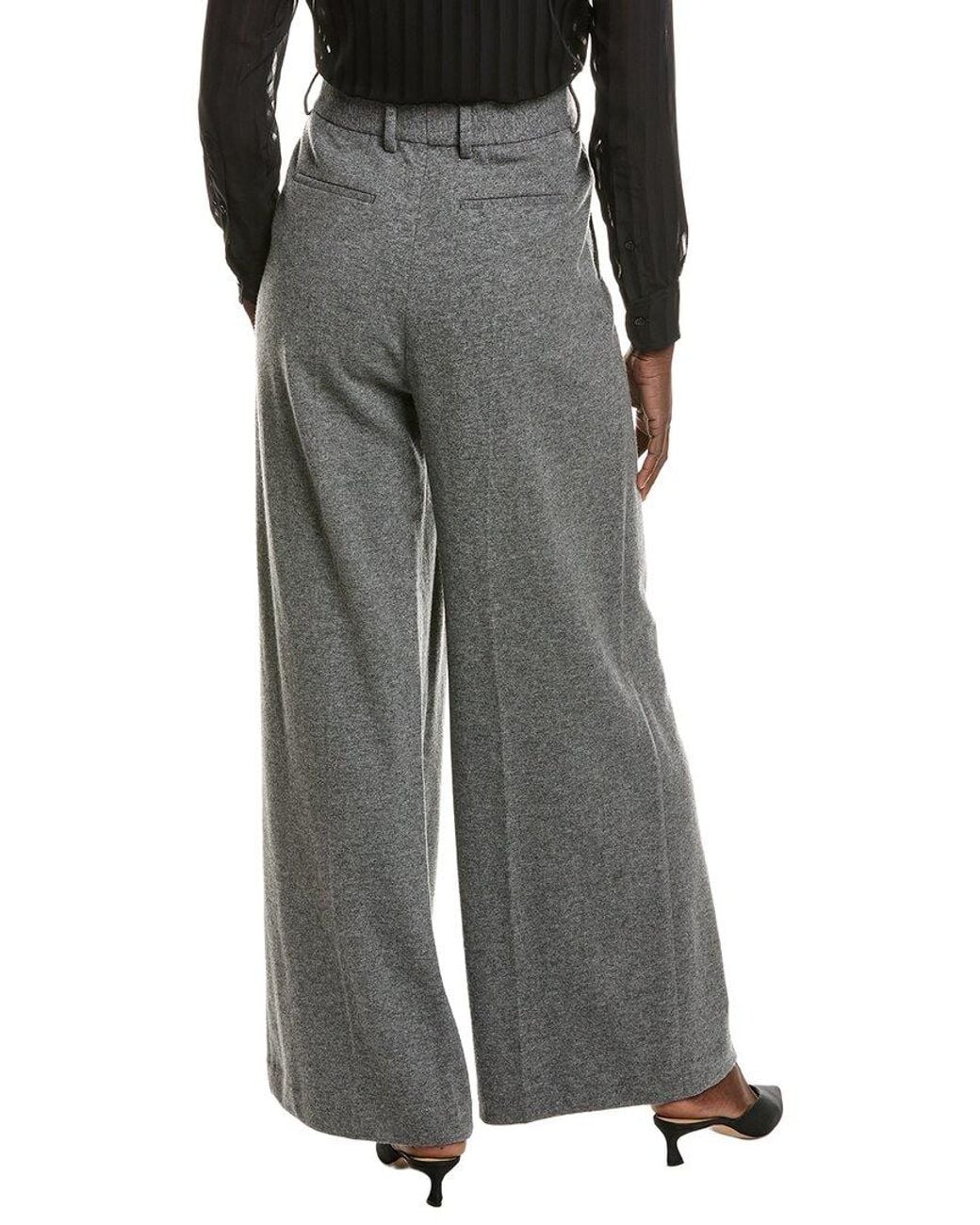 Officine Generale Gray Officine Generale Rosa Wool & Cashmere-Blend Pant
