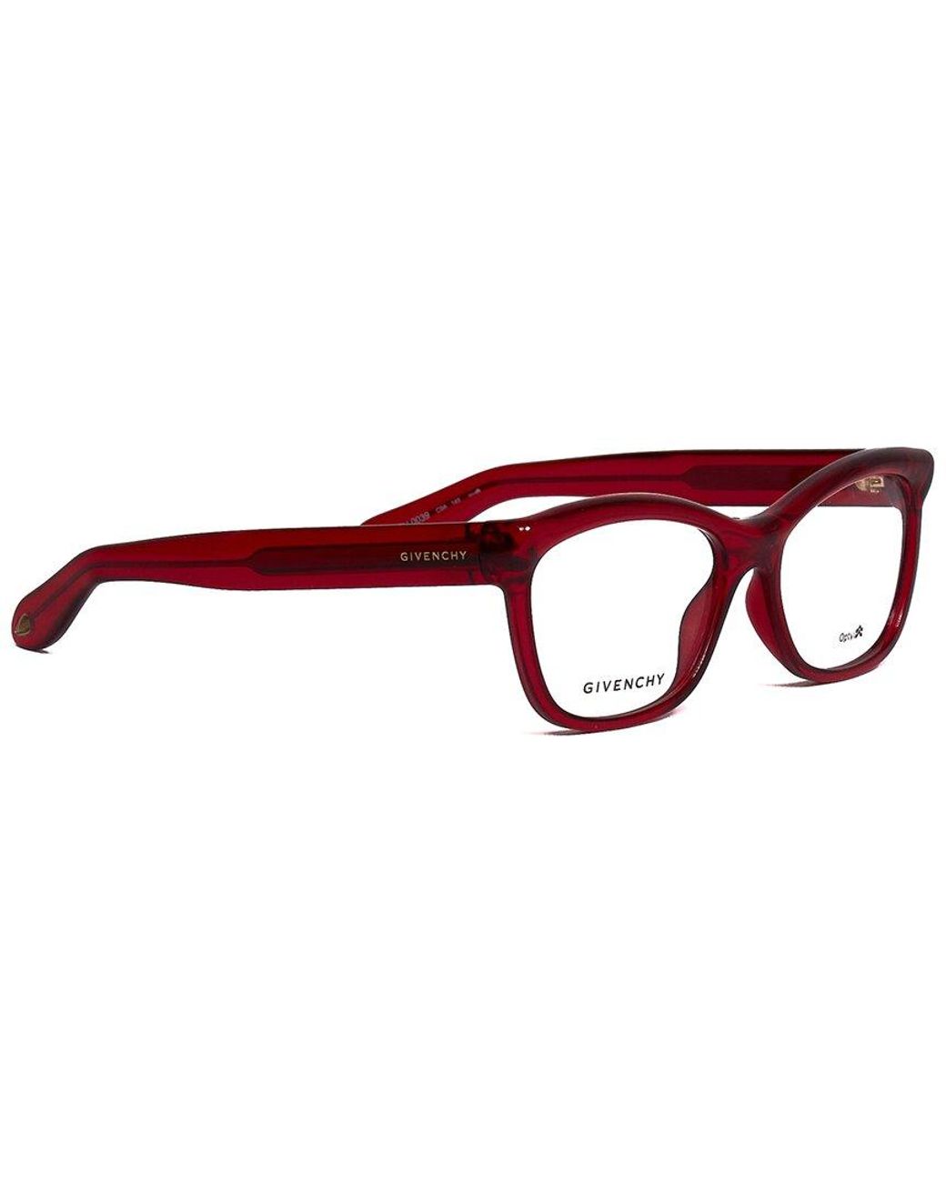 Givenchy Gv0039 54mm Optical Frames in Red | Lyst