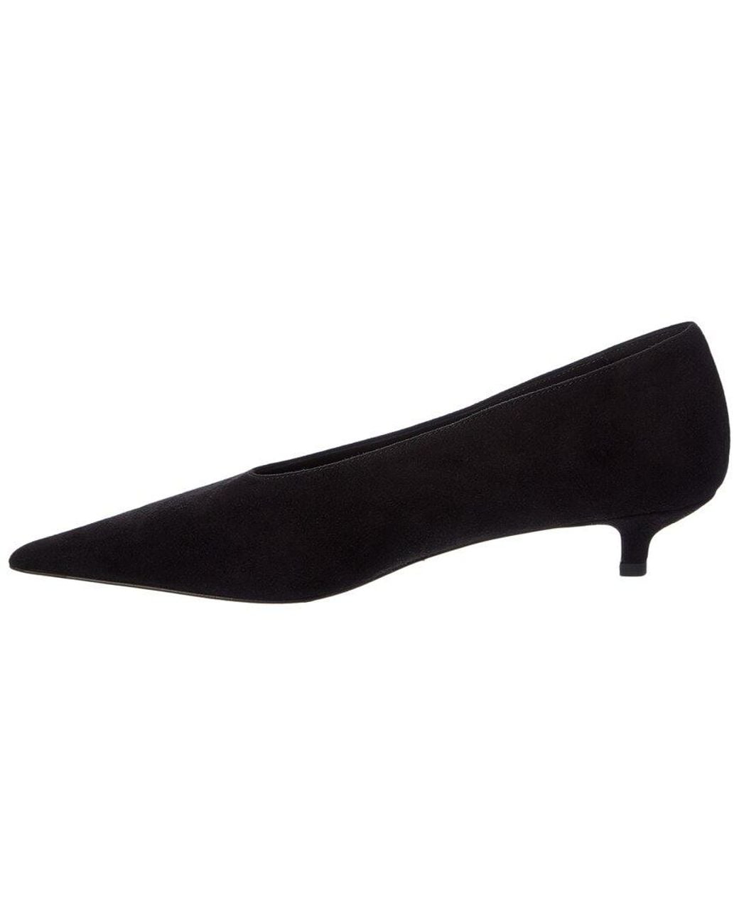 Totême  Black Suede Pump