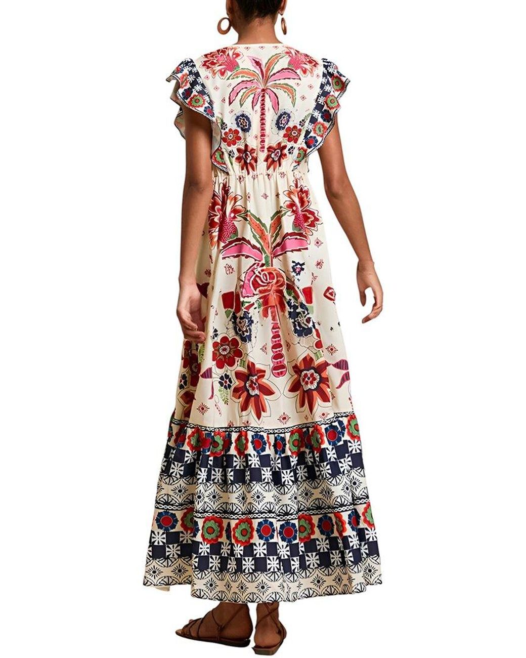 CAMILA BLANCO White Midi Dress