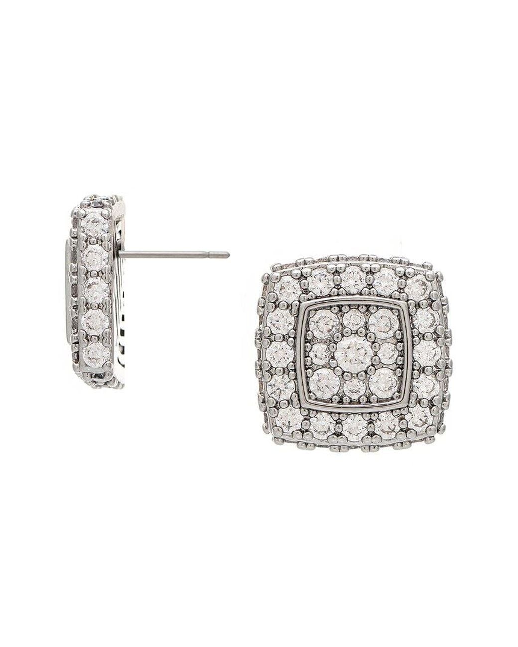 Rivka Friedman Metallic Cz Earrings