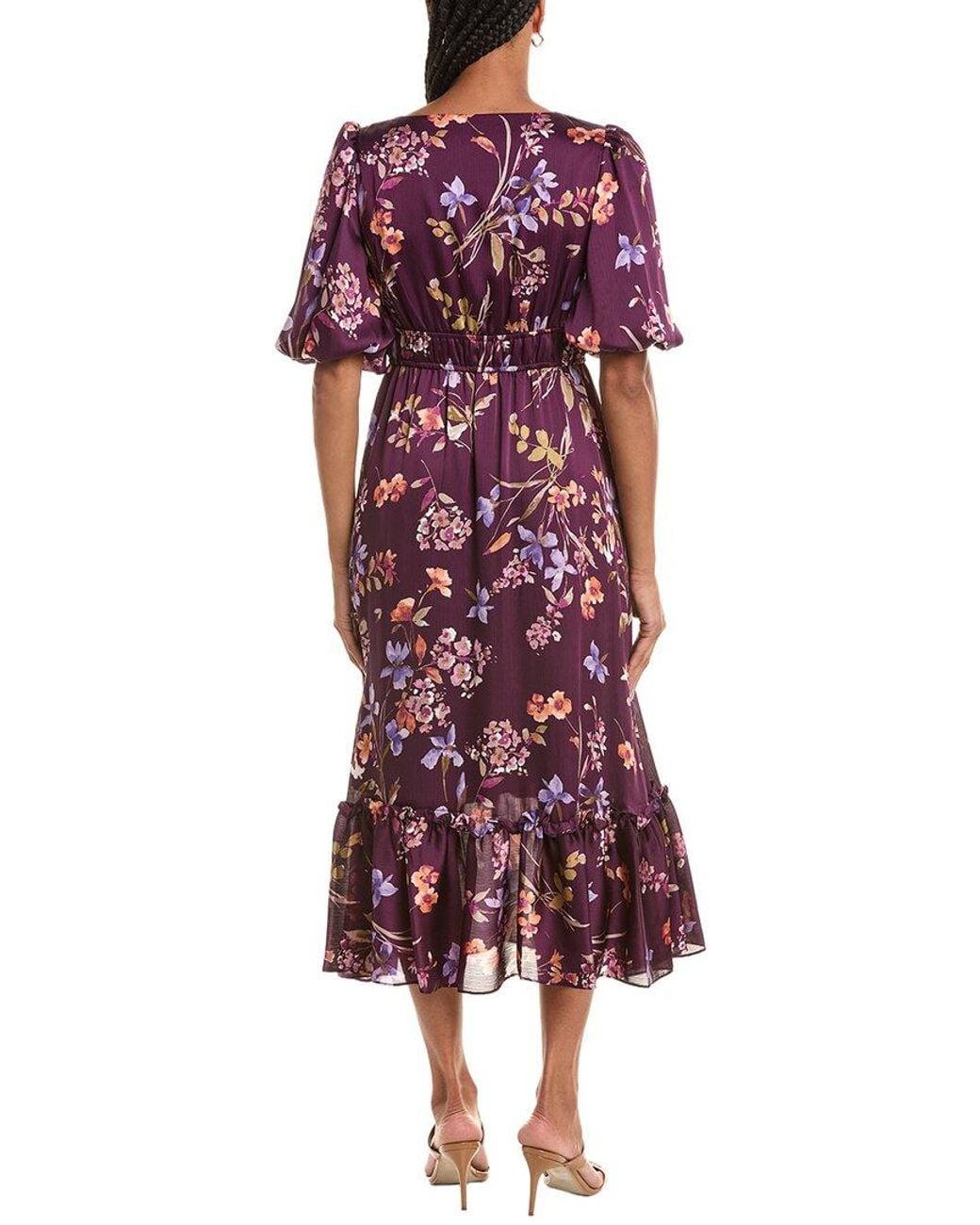 Kensie Red Midi Dress