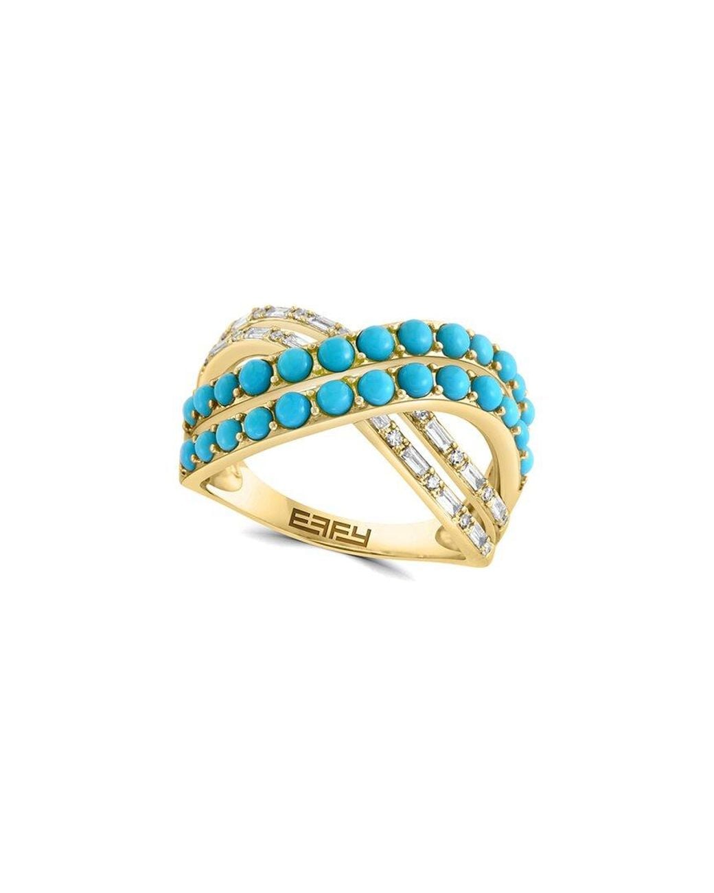 Effy Fine Jewelry Blue 14K 1.72 Ct. Tw. Diamond & Ring