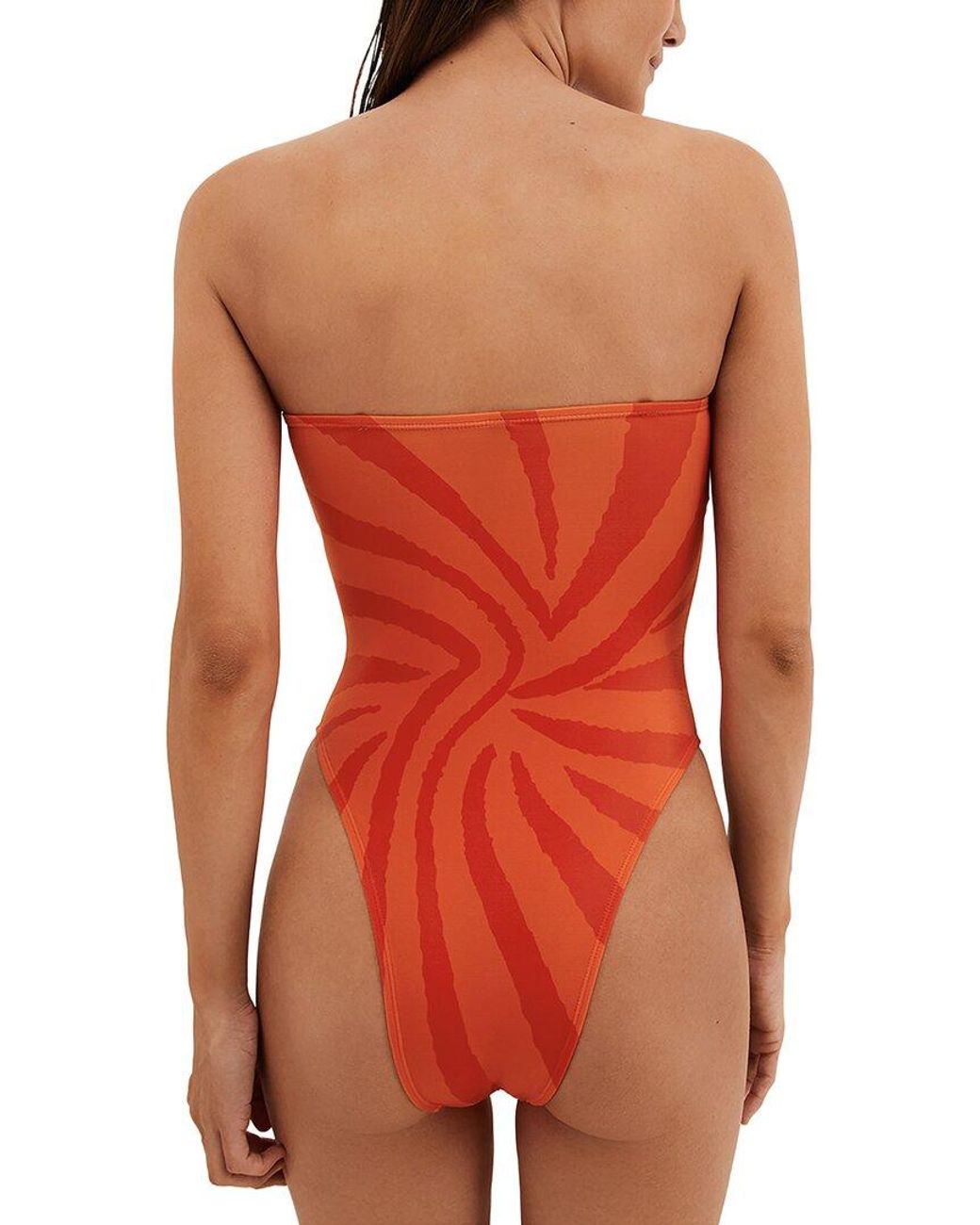 ViX Red Farah Brazilian One-Piece