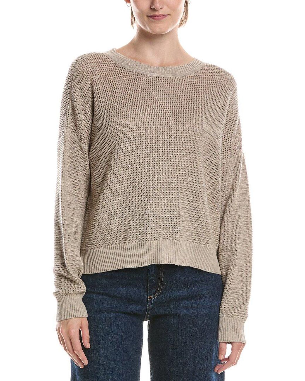 Eileen Fisher Gray Petite Sweater