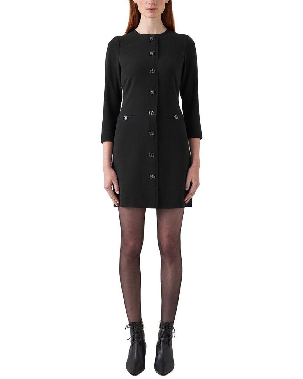 L.K.Bennett Black Claire Dress