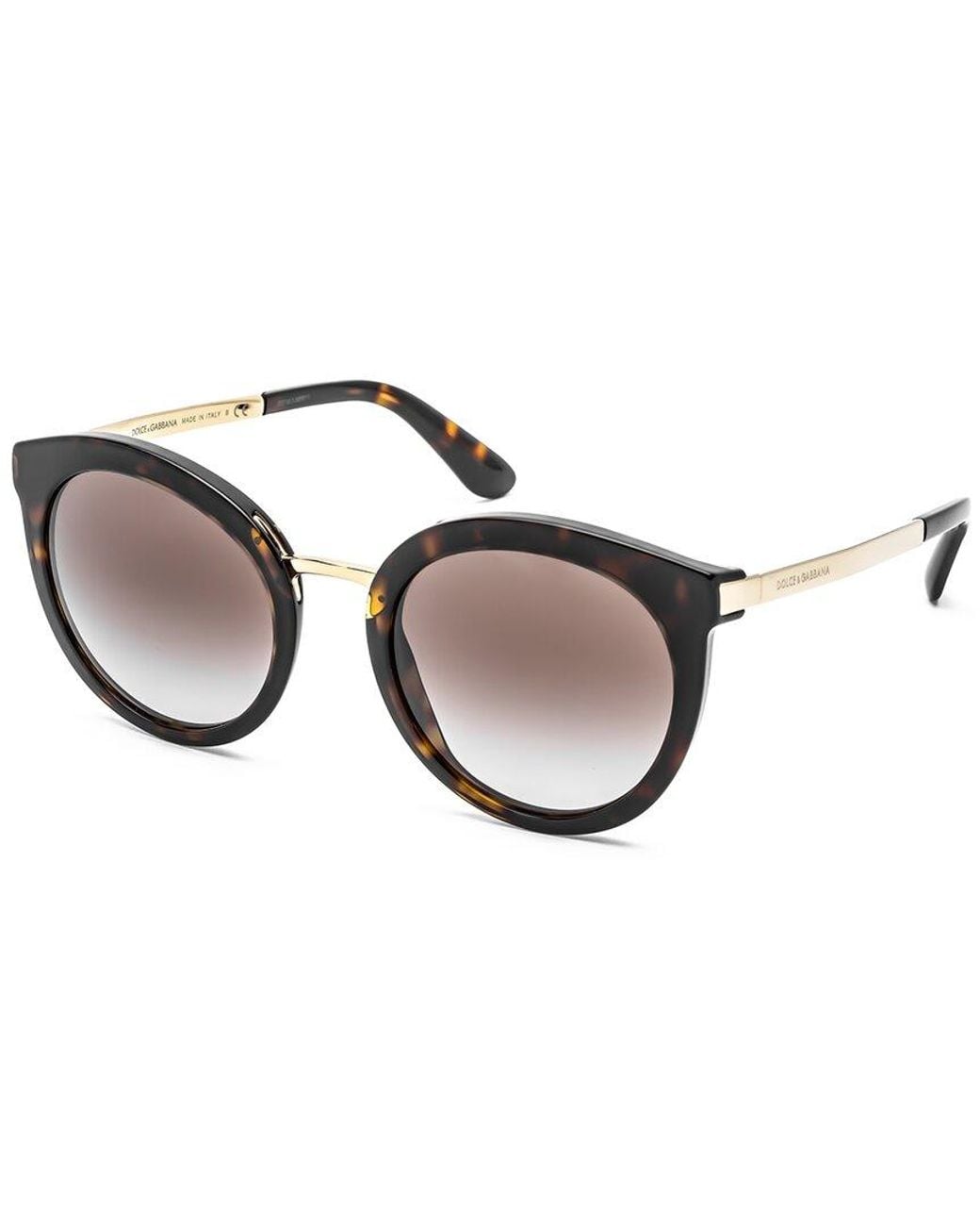 Dolce & Gabbana Metallic Dg4268 52Mm Sunglasses
