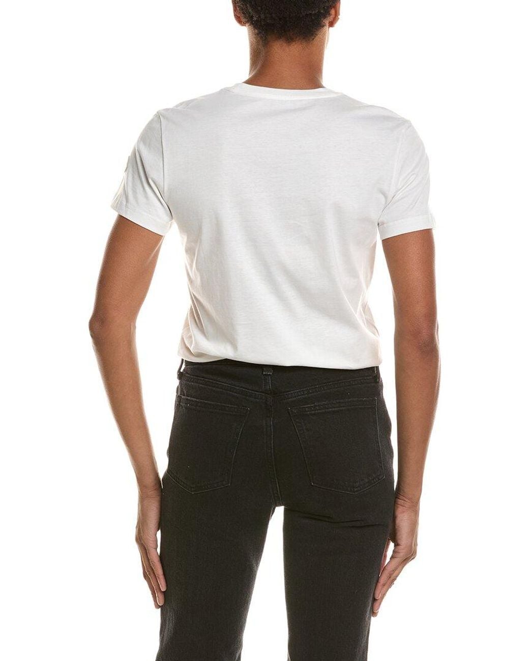 Moncler White T-Shirt