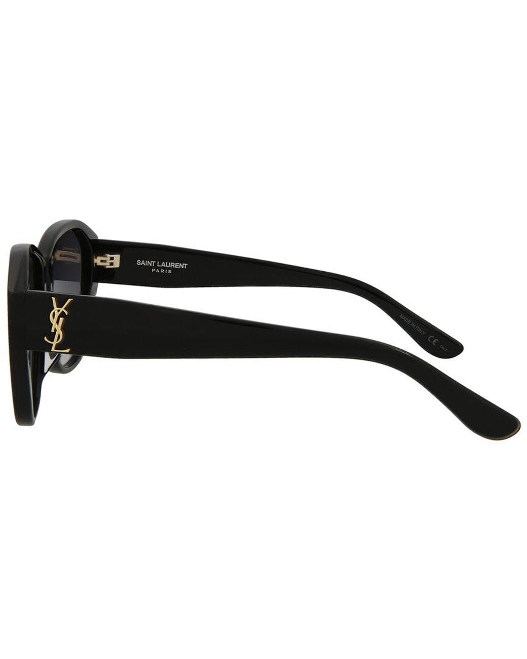 Saint Laurent Black Slm8f 57mm Sunglasses