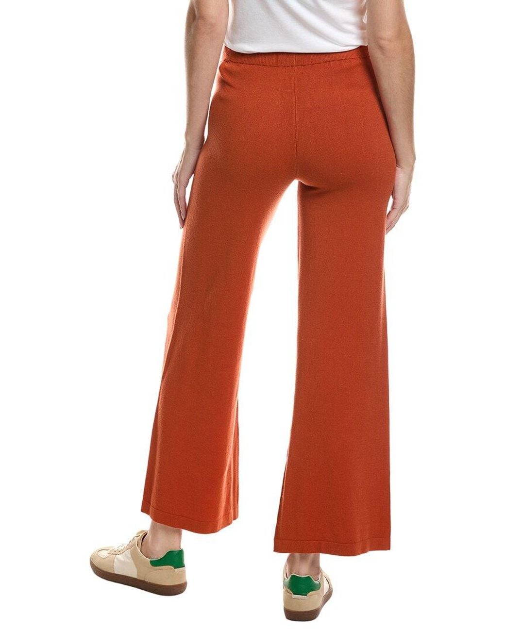 Splendid Orange Emily Sweater Pant