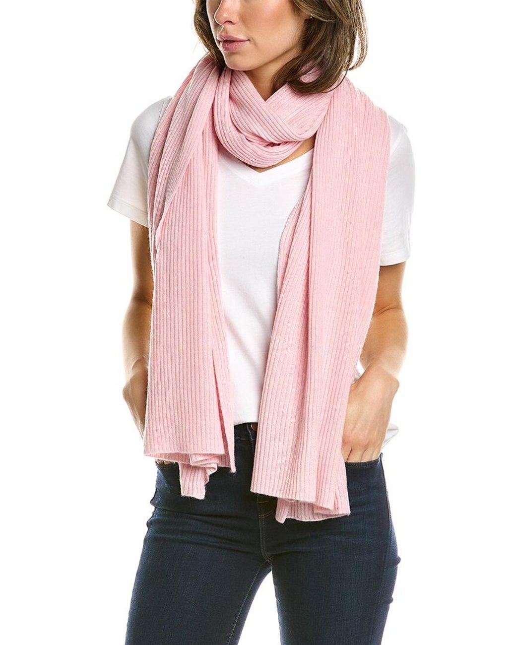 Portolano Blue Cashmere Rib Wrap