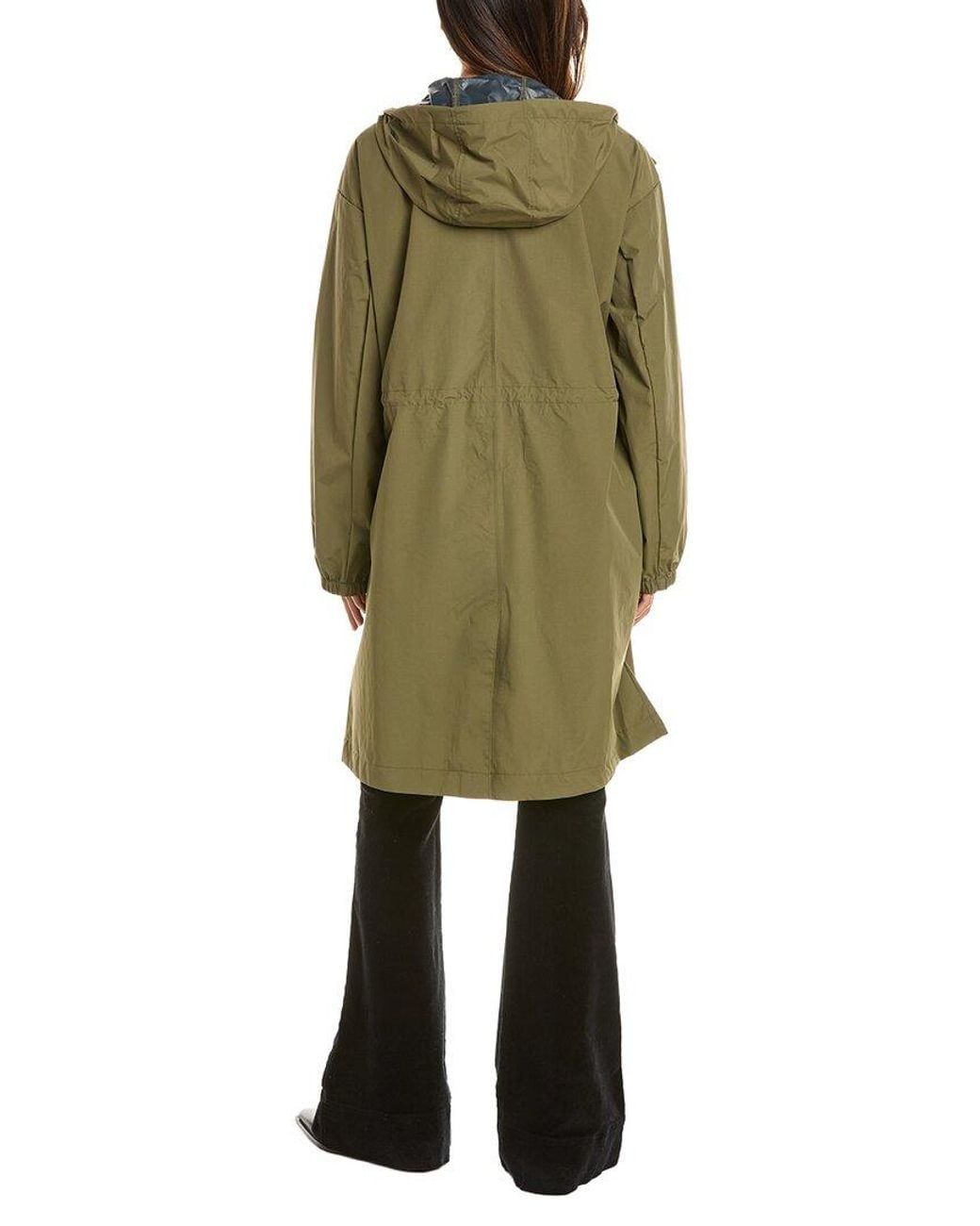 Laundry Green By Shelli Segal Crinkle Raincoat