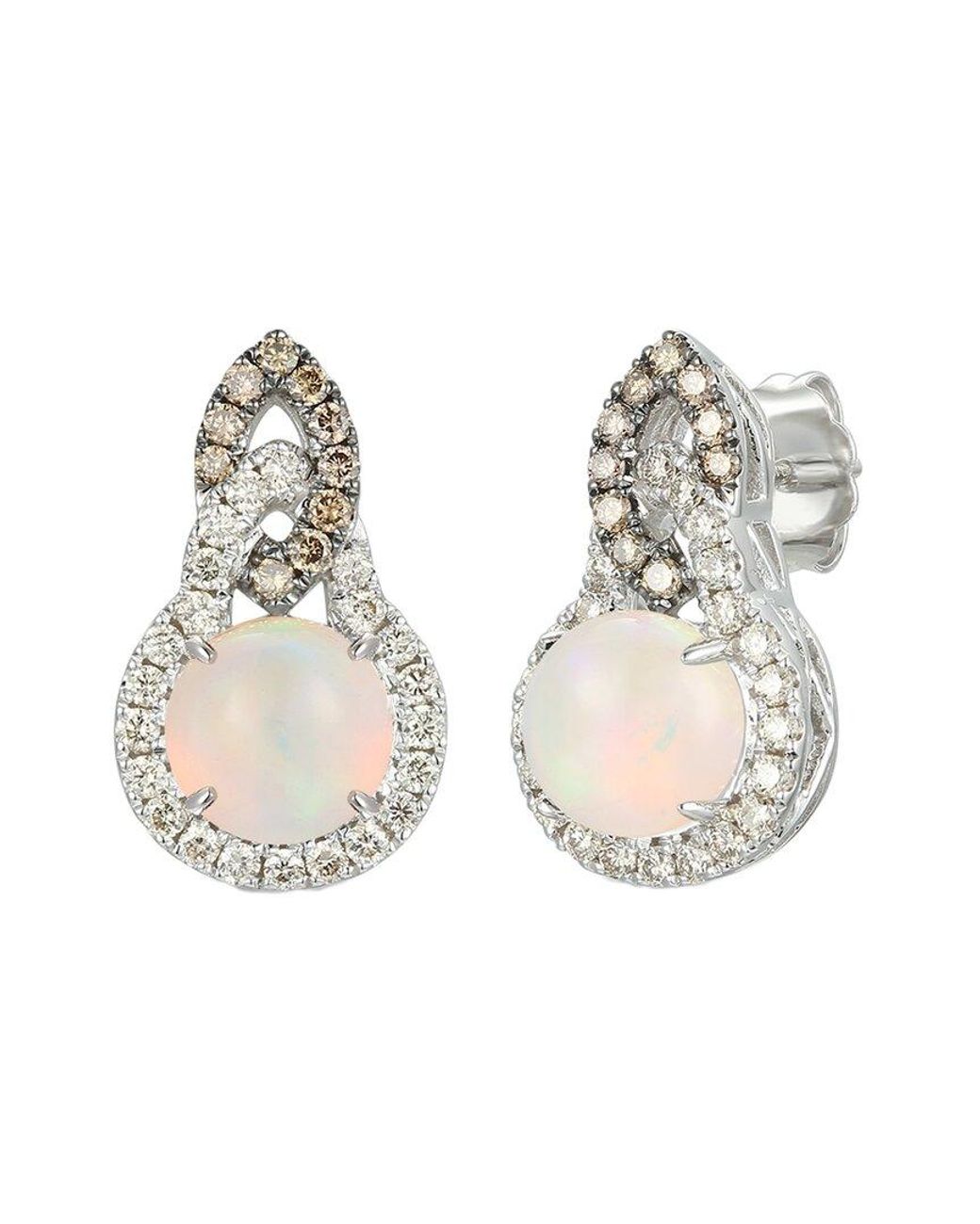 Le Vian Natural Le Vian Euphoria Chocolate 14K 1.57 Ct. Tw. Diamond & Opal Earrings
