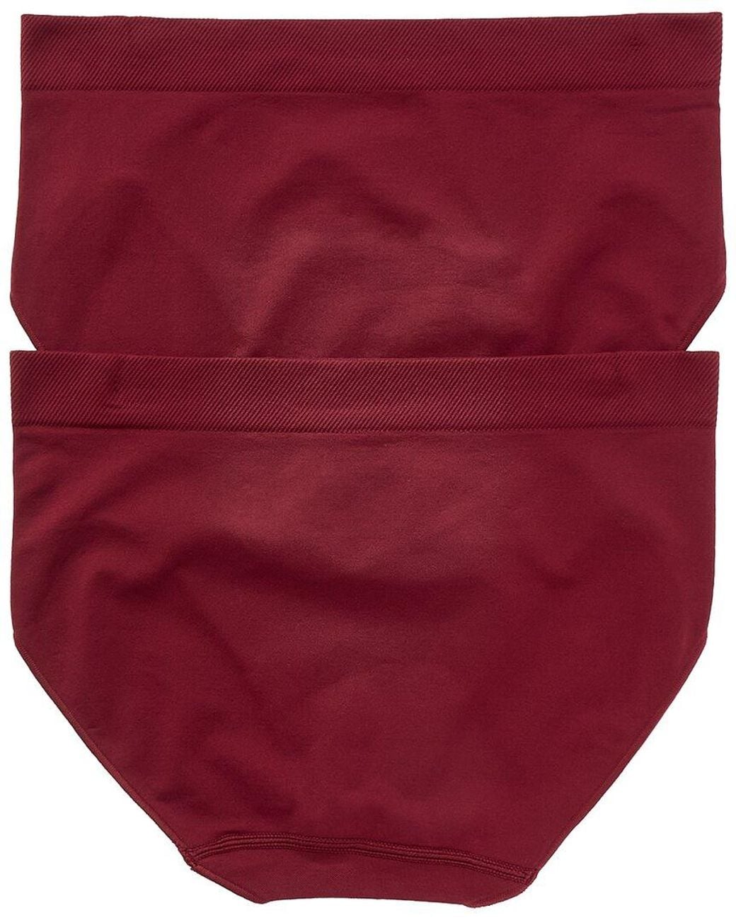Le Mystere Red 2Pk Seamless Comfort Hi-Cut