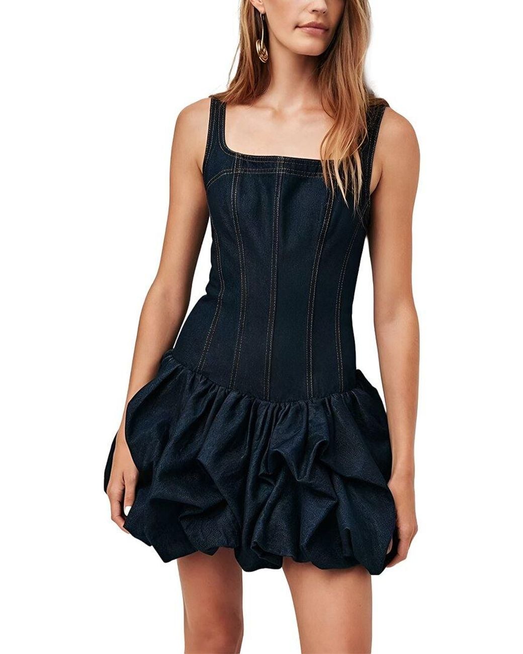 Linda Charm Blue Mini Dress