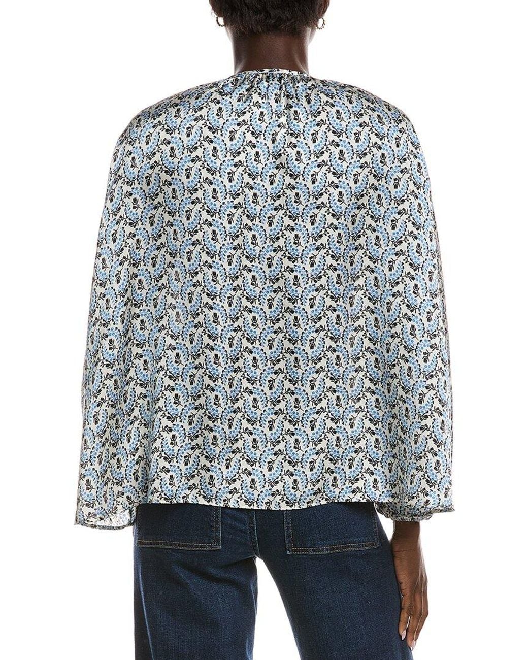 Maje Gray Printed Top