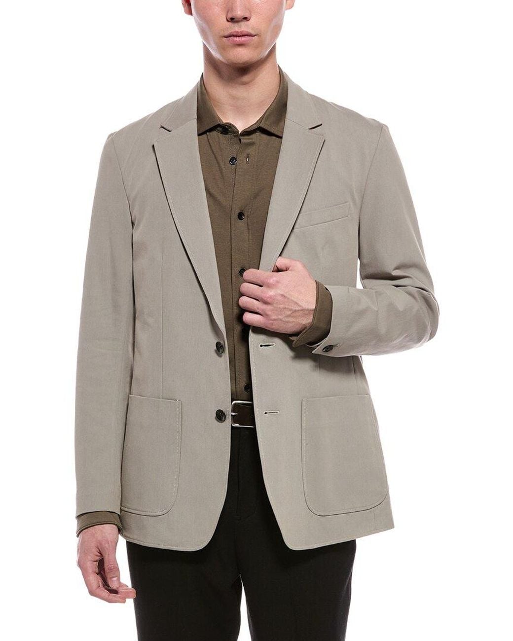 Rag & Bone Gray Butler Tech Blazer for men