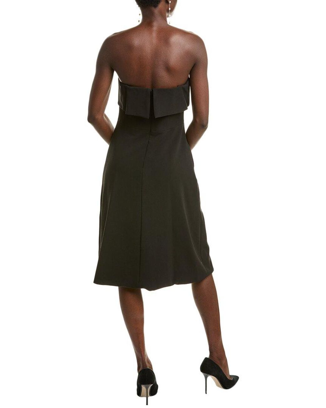 Black Halo Green Louie Sheath Dress