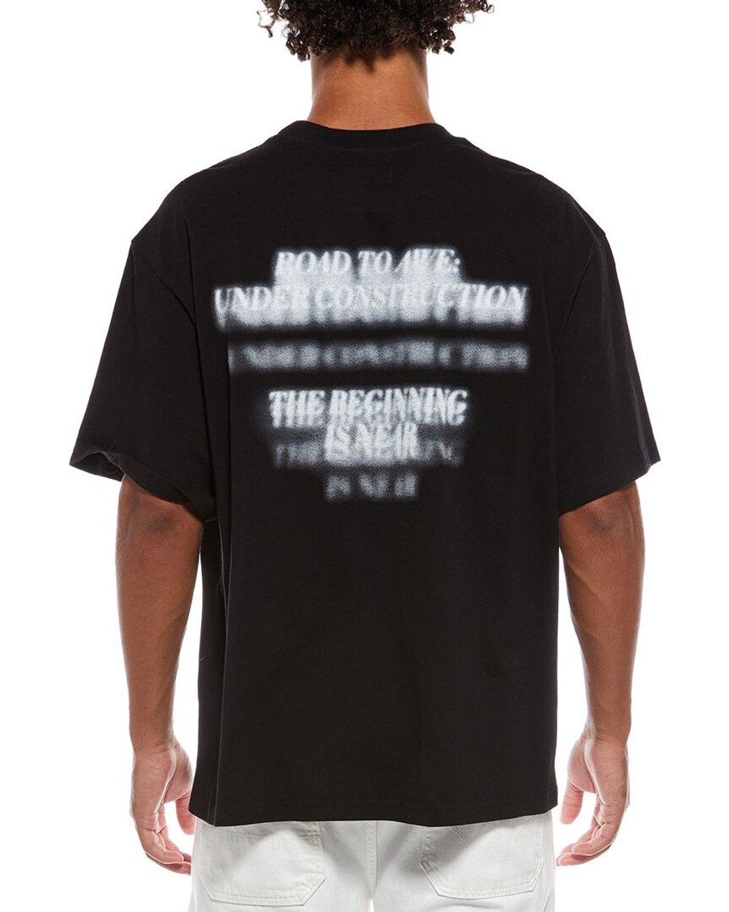 RTA Black Colin T-Shirt for men