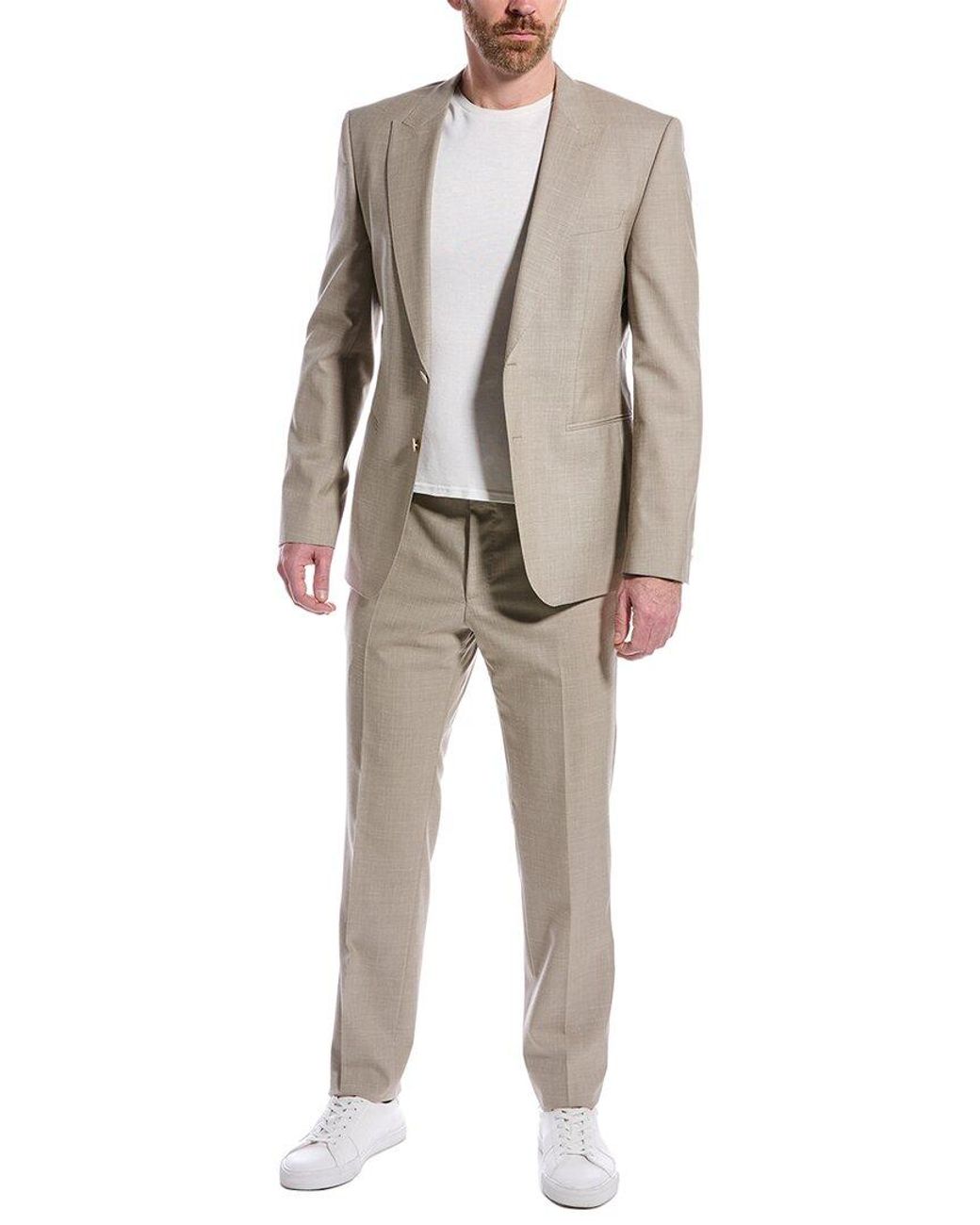 Grøn baggrund lige ud Forskelle BOSS by HUGO BOSS 2pc Slim Fit Wool, Linen, & Silk-blend Suit in Gray for  Men | Lyst