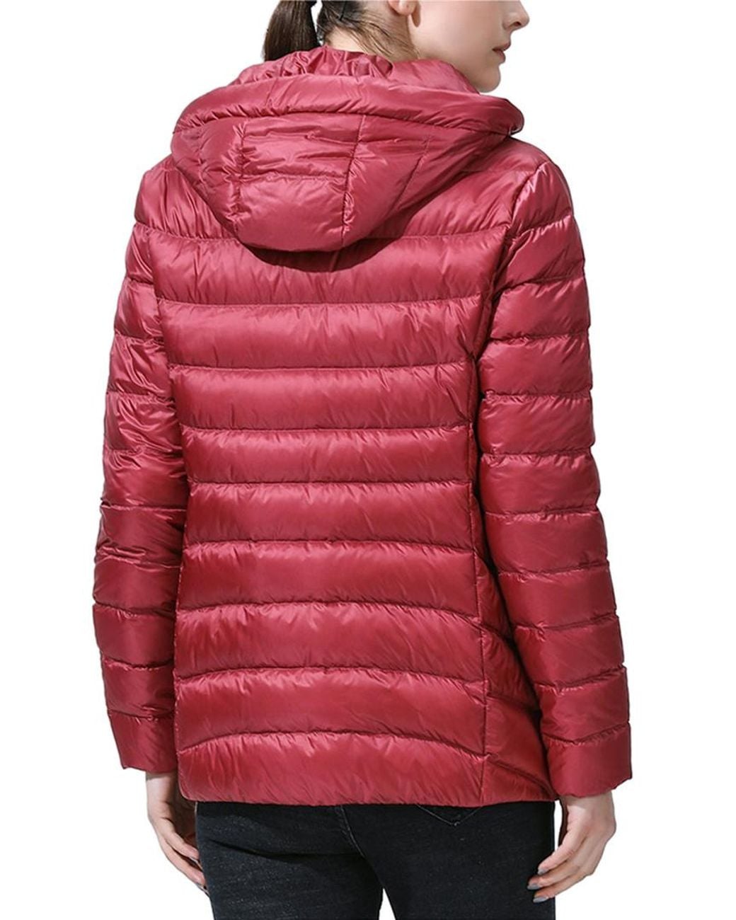Olivia Taylor Red Medium Down Jacket