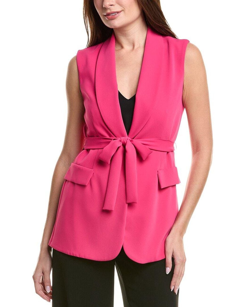 Joseph Ribkoff Pink Vest