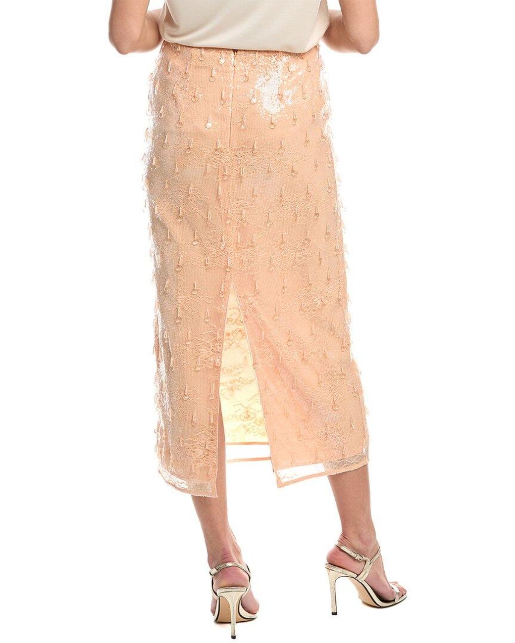 Jonathan Simkhai Natural Finnegan Midi Skirt